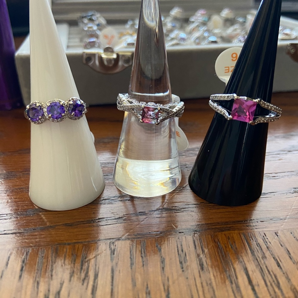 Rhodium plated Rings - Picture 4 of 5